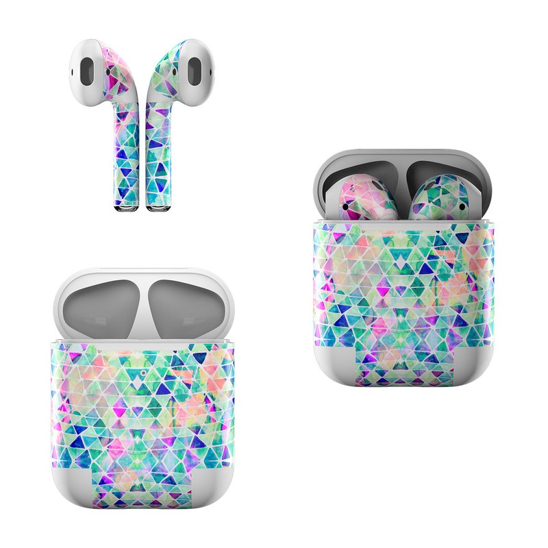 Apple AirPods Skin - Pastel Triangle (Image 1)