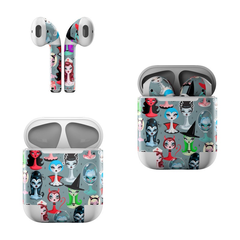Apple AirPods Skin - Spooky Dolls (Image 1)