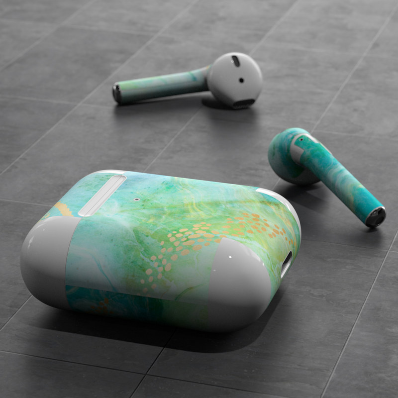 Apple AirPods Skin - Winter Marble (Image 5)