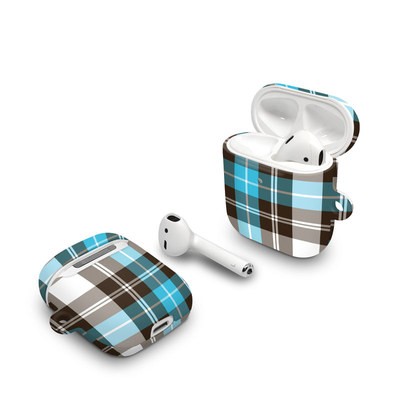 Apple AirPods Case - Turquoise Plaid