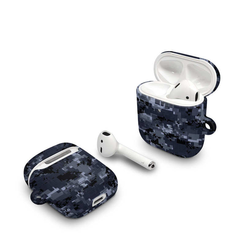 Apple AirPods Case - Digital Navy Camo (Image 1)