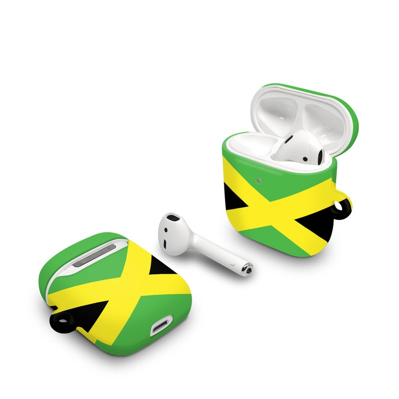 Apple AirPods Case - Jamaican Flag (Image 1)
