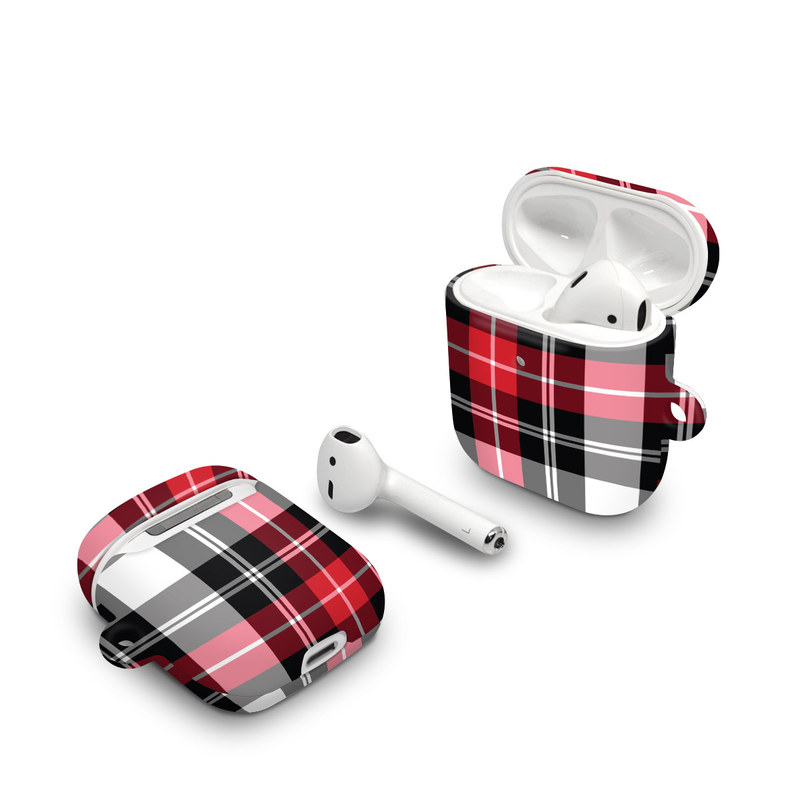 Apple AirPods Case - Red Plaid (Image 1)