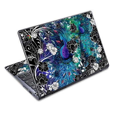 Acer Chromebook C720 Skin - Peacock Garden