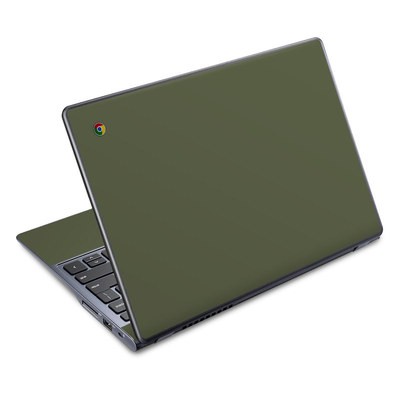 Acer Chromebook C720 Skin - Solid State Olive Drab