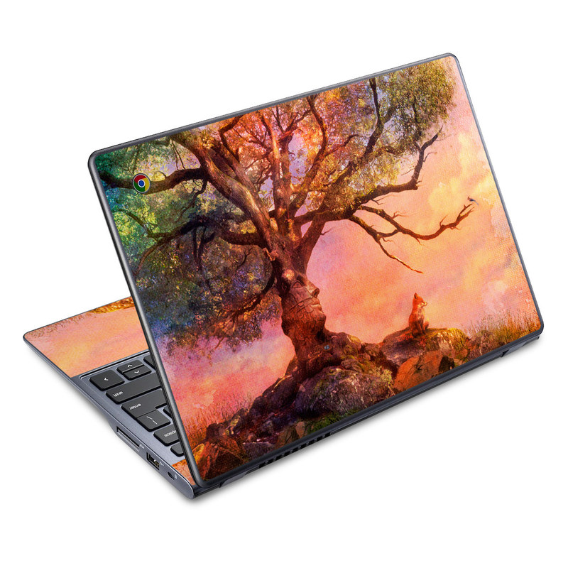 Acer Chromebook C720 Skin - Fox Sunset (Image 1)