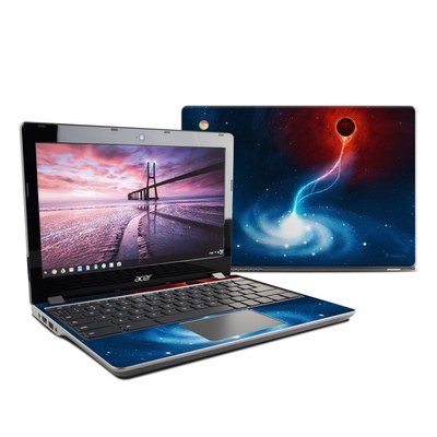 Acer Chromebook C740 Skin - Black Hole