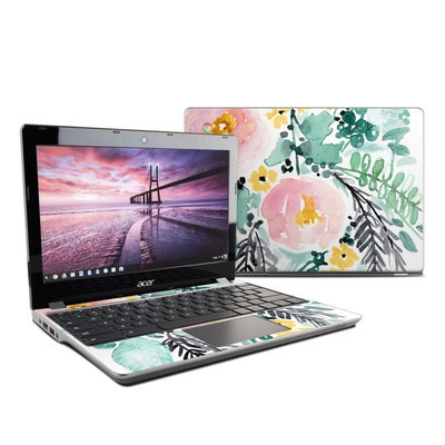 Acer Chromebook C740 Skin - Blushed Flowers