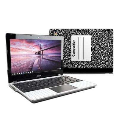 Acer Chromebook C740 Skin - Composition Notebook