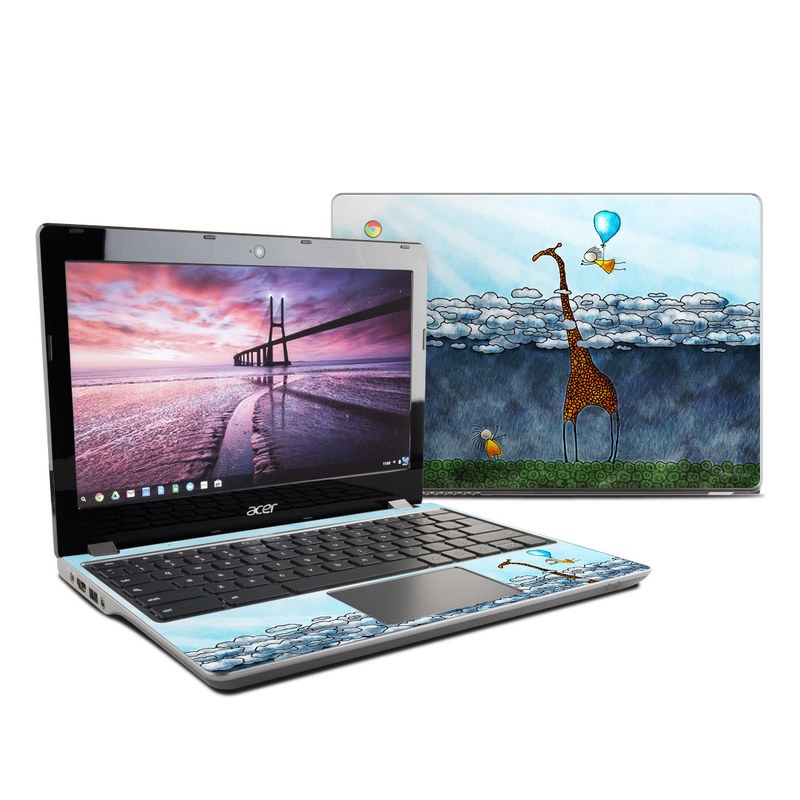 Acer Chromebook C740 Skin - Above The Clouds (Image 1)