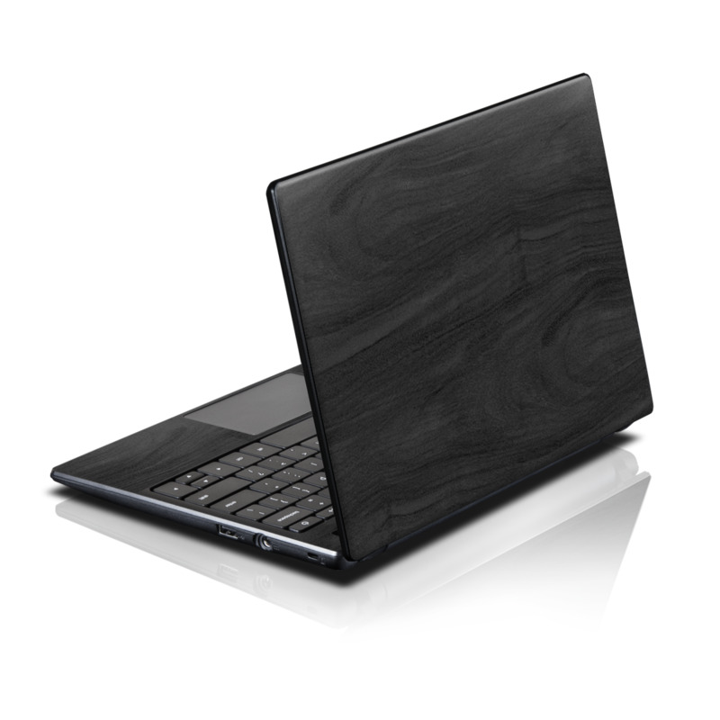 Acer AC700 ChromeBook Skin - Black Woodgrain (Image 1)