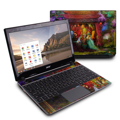 Acer Chromebook C7 Skin - A Mad Tea Party