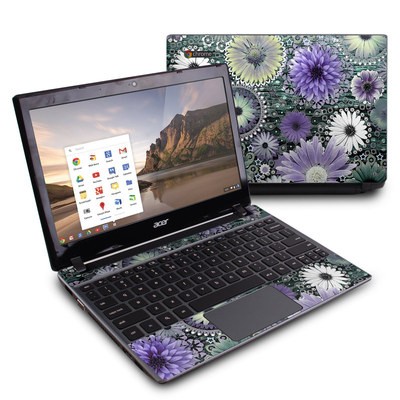 Acer Chromebook C7 Skin - Tidal Bloom