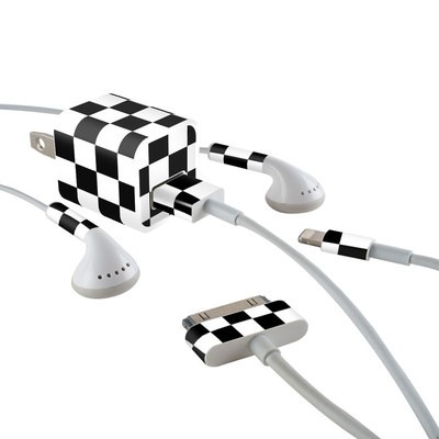 Apple iPhone Charge Kit Skin - Checkers