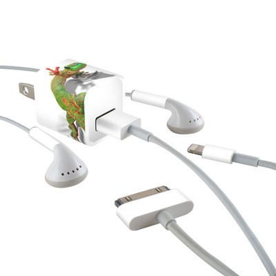 Apple iPhone Charge Kit Skin - Gecko