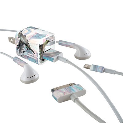Apple iPhone Charge Kit Skin - Hummingbirds