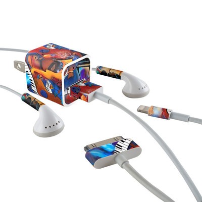 Apple iPhone Charge Kit Skin - Music Madness