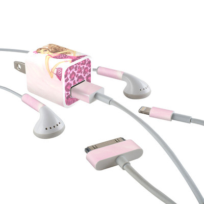 Apple iPhone Charge Kit Skin - Perfectly Pink
