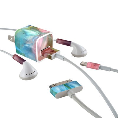 Apple iPhone Charge Kit Skin - Poppy Garden