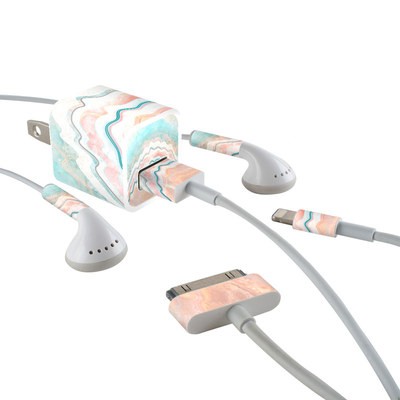 Apple iPhone Charge Kit Skin - Spring Oyster
