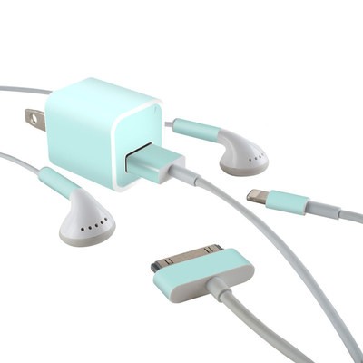 Apple iPhone Charge Kit Skin - Solid State Mint