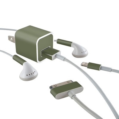Apple iPhone Charge Kit Skin - Solid State Olive Drab