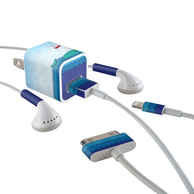 Apple iPhone Charge Kit Skin - Whale Sail