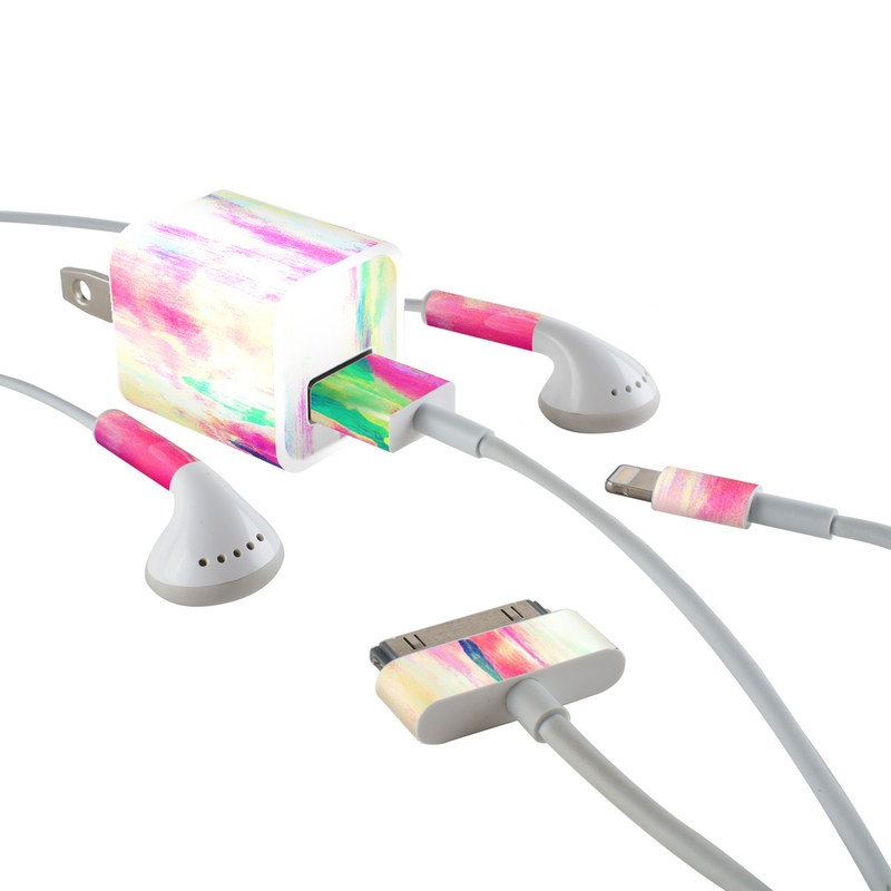 Apple iPhone Charge Kit Skin - Electric Haze (Image 1)