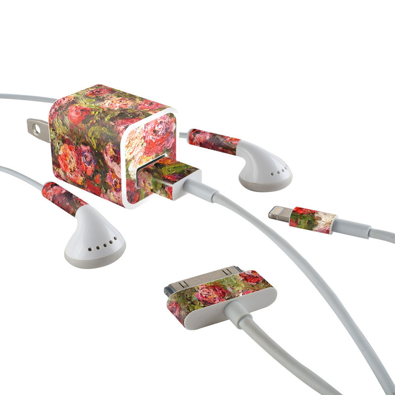Apple iPhone Charge Kit Skin - Fleurs Sauvages (Image 1)