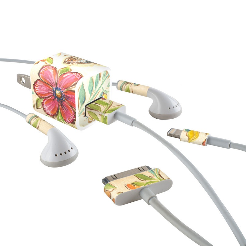 Apple iPhone Charge Kit Skin - Garden Scroll (Image 1)