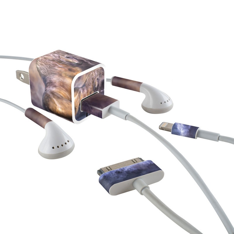 Apple iPhone Charge Kit Skin - Lavender Dawn (Image 1)