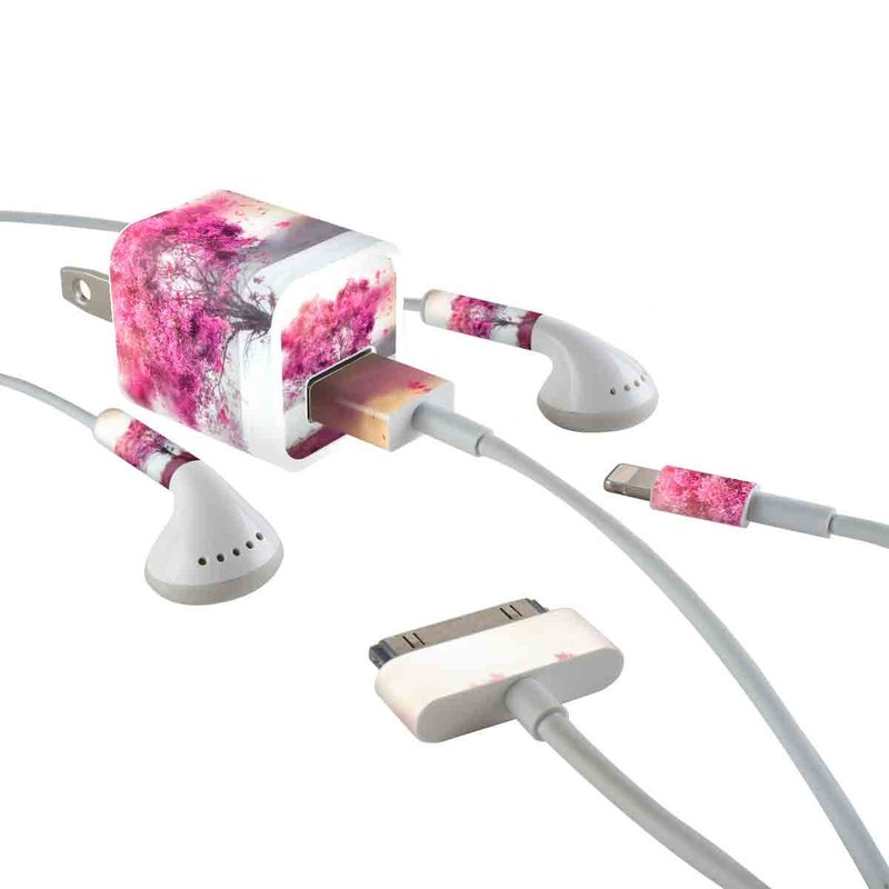 Apple iPhone Charge Kit Skin - Love Tree (Image 1)