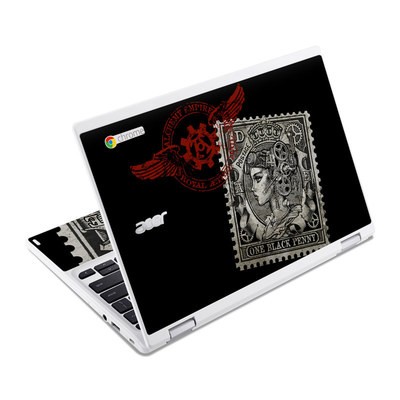 Acer Chromebook R11 Skin - Black Penny