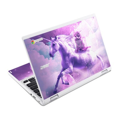 Acer Chromebook R11 Skin - Cat Unicorn
