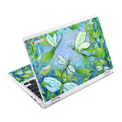 Acer Chromebook R11 Skin - Dragonfly Fantasy