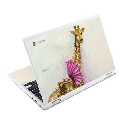 Acer Chromebook R11 Skin - Lounge Giraffe