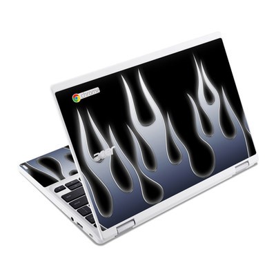 Acer Chromebook R11 Skin - Metal Flames