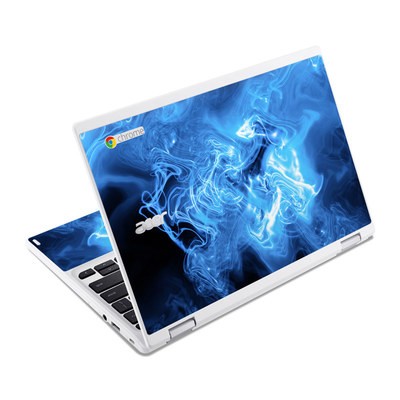 Acer Chromebook R11 Skin - Blue Quantum Waves