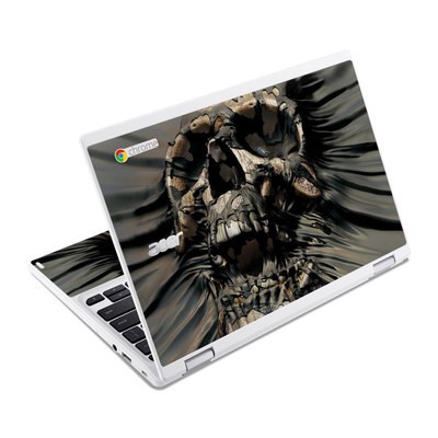 Acer Chromebook R11 Skin - Skull Wrap