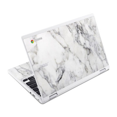 Acer Chromebook R11 Skin - White Marble
