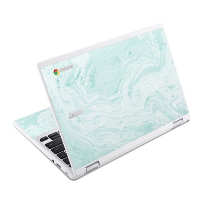 Acer Chromebook R11 Skin - Winter Green Marble
