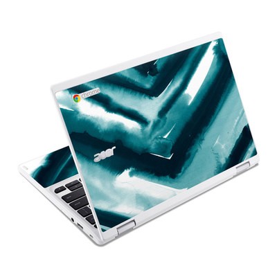 Acer Chromebook R11 Skin - Watercolor Chevron