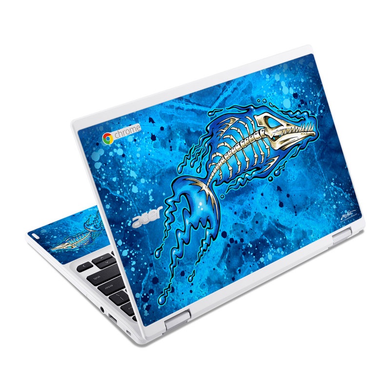 Acer Chromebook R11 Skin - Barracuda Bones (Image 1)