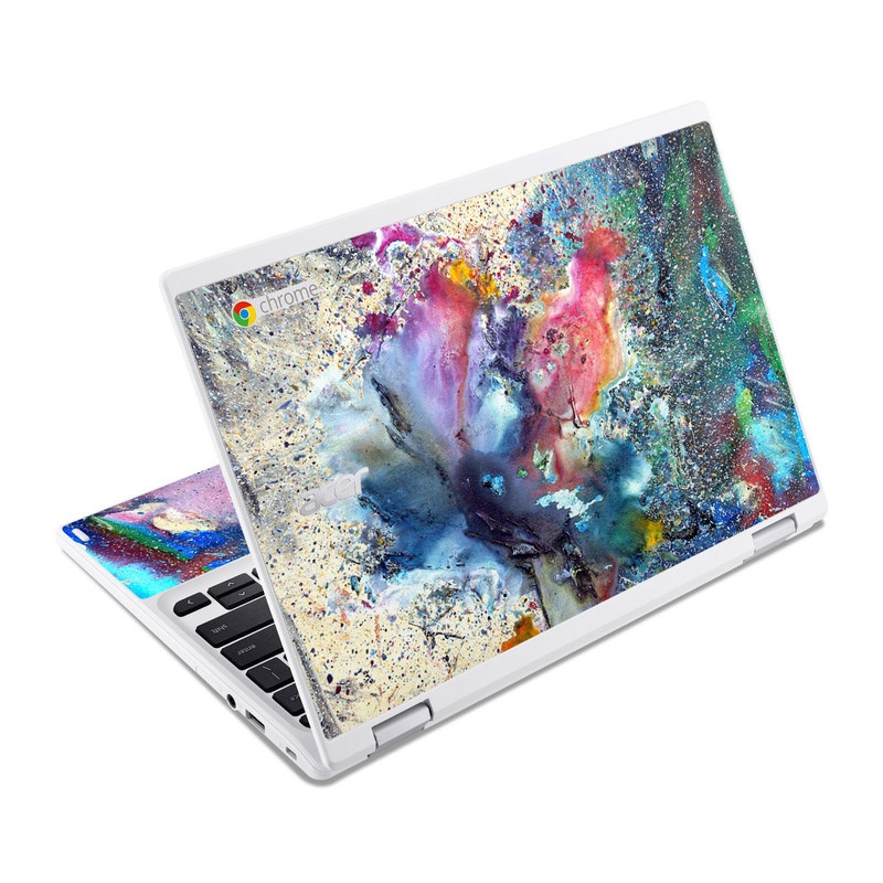 Acer Chromebook R11 Skin - Cosmic Flower (Image 1)