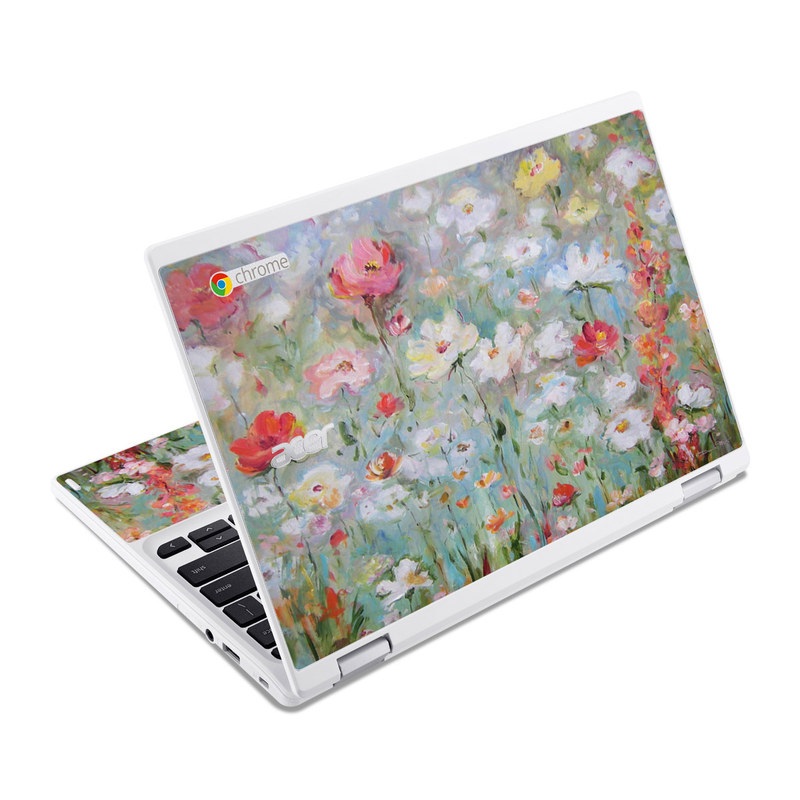 Acer Chromebook R11 Skin - Flower Blooms (Image 1)