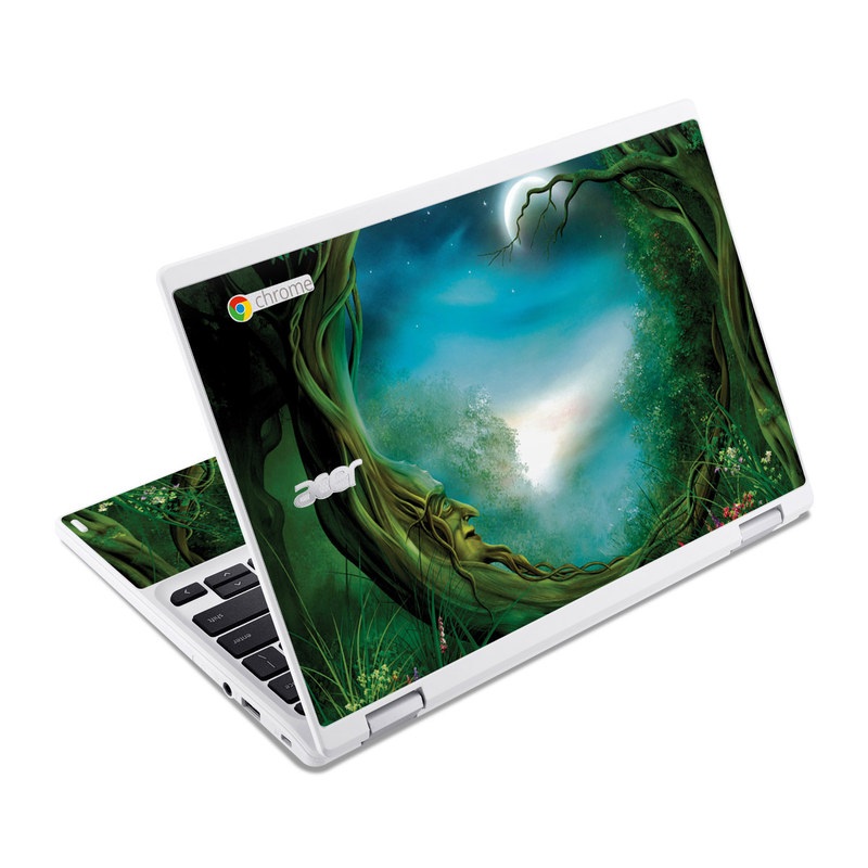 Acer Chromebook R11 Skin - Moon Tree (Image 1)