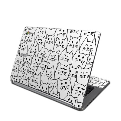 Acer Chromebook R13 Skin - Moody Cats
