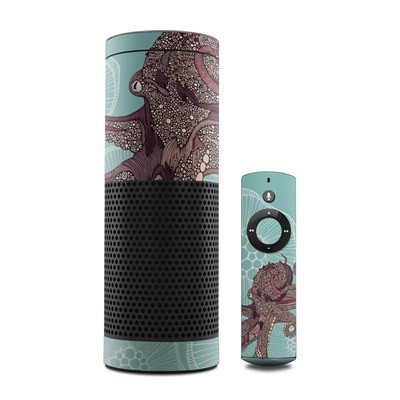 Amazon Echo Skin - Octopus Bloom