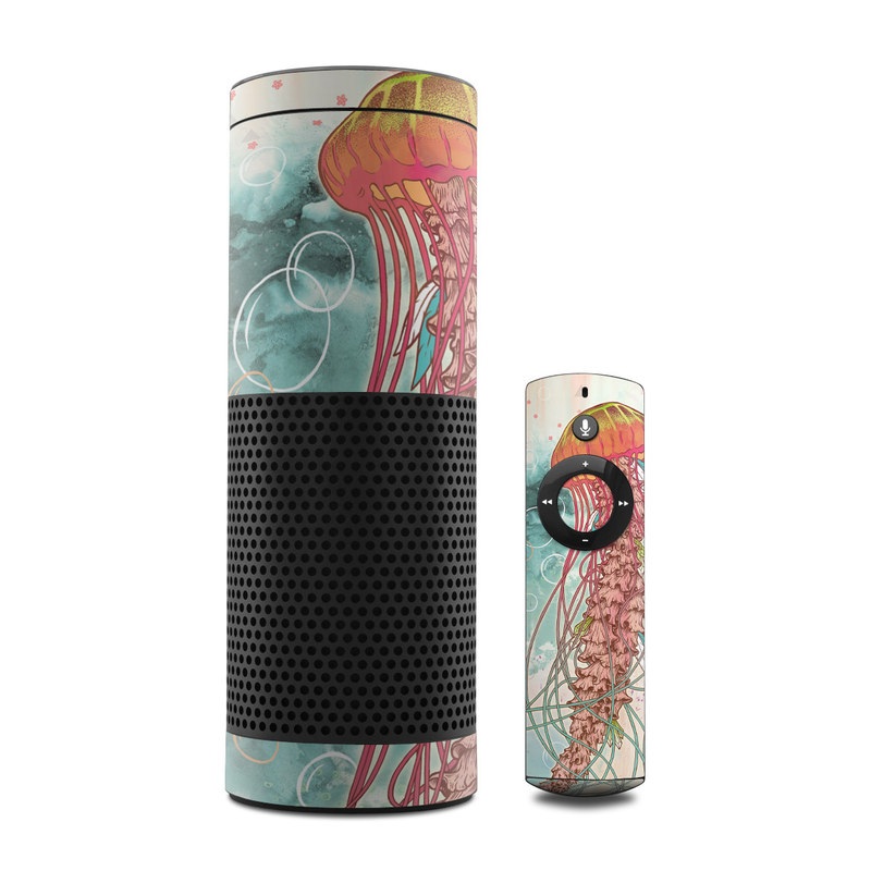 Amazon Echo Skin - Jellyfish (Image 1)