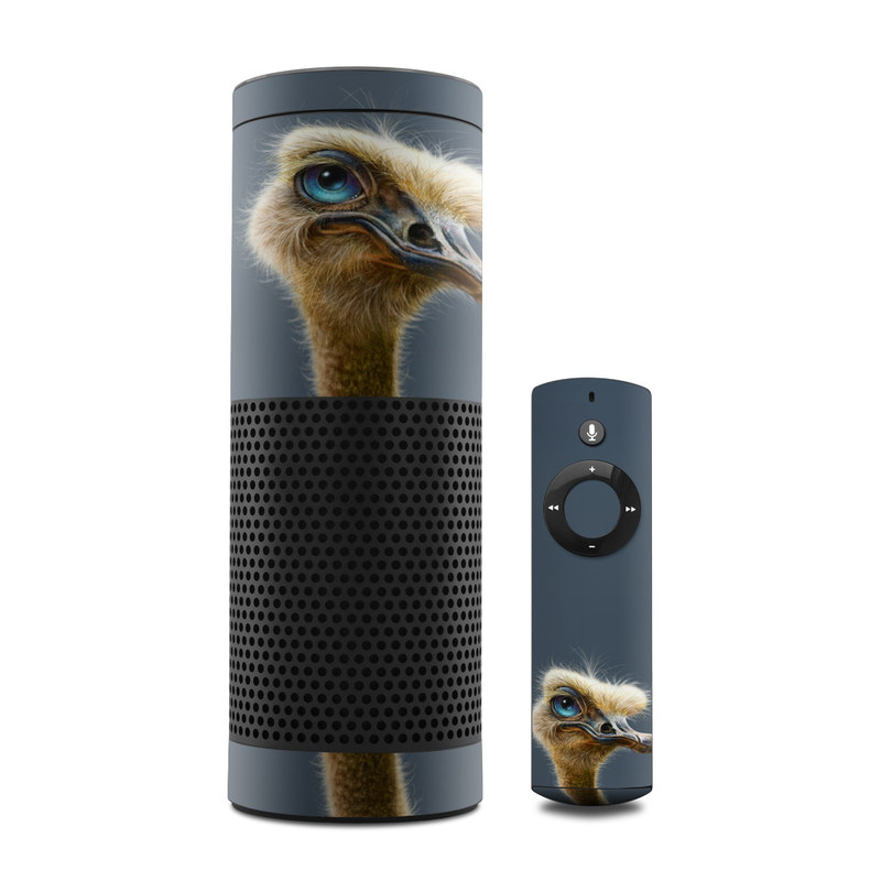 Amazon Echo Skin - Ostrich Totem (Image 1)
